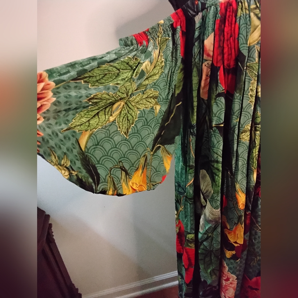 Siddhartha Bansal Off-The-Shoulder Dress Medium Petite - Picture 6 of 7